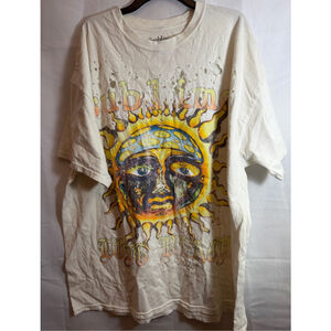 Sublime Band T-Shirt Heavily Distressed Grunge Style Size M Punk Skater FLAWED
